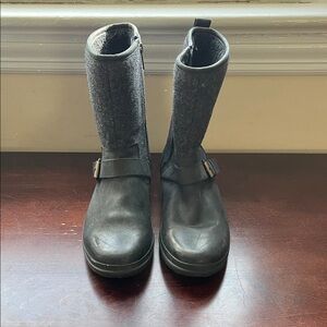 UGG Black and Gray Boots size 7